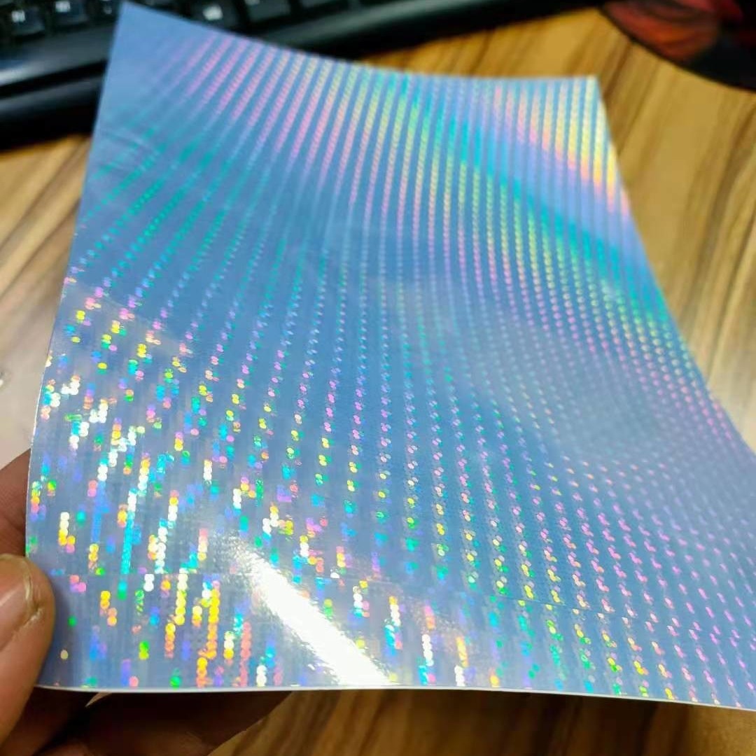 Holographic Printable PET Inkjet Sticker Paper Waterproof Adhesive Label