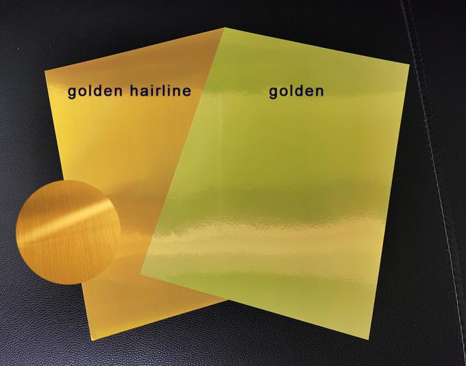 Golden Hairline 210x297mm Inkjet Photo Sticker Paper