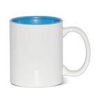 Grade A Inner Color Ceramic Sublimation Mug Coffee Cup 11oz DIY With White Handle