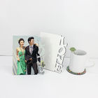 Gloss White 127g 180x150mm Sublimation Mdf Photo Frame