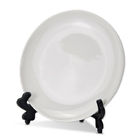 Round Sublimation 10" Ceramic Dinner Plates