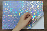 130gsm Inkjet PET Holographic Vinyl Sticker Diamond Paper For Label