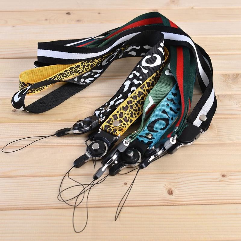 Recyclable Nylon 2mm Cell Phone Neck Lanyard