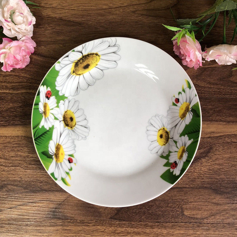 Round Sublimation 10" Ceramic Dinner Plates