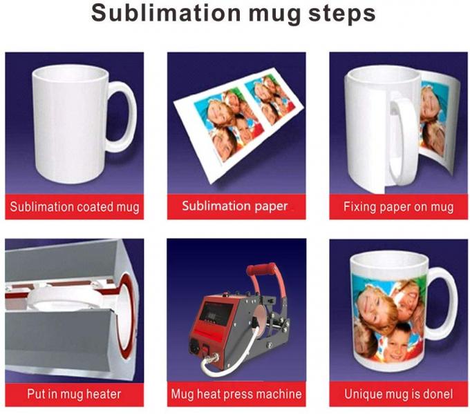 Heatproof 95gsm Inkjet Transfer Paper For Mugs