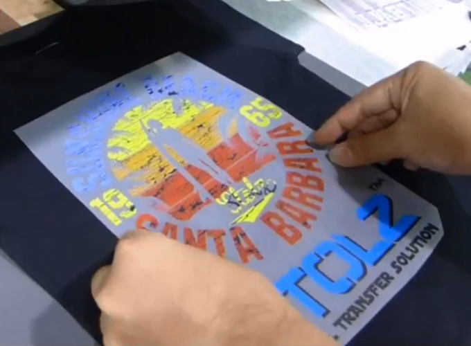 A + B No Cut Self Weeding Heat Laser Transfer Paper Light Dark Color