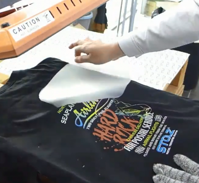 A + B No Cut Self Weeding Heat Laser Transfer Paper Light Dark Color