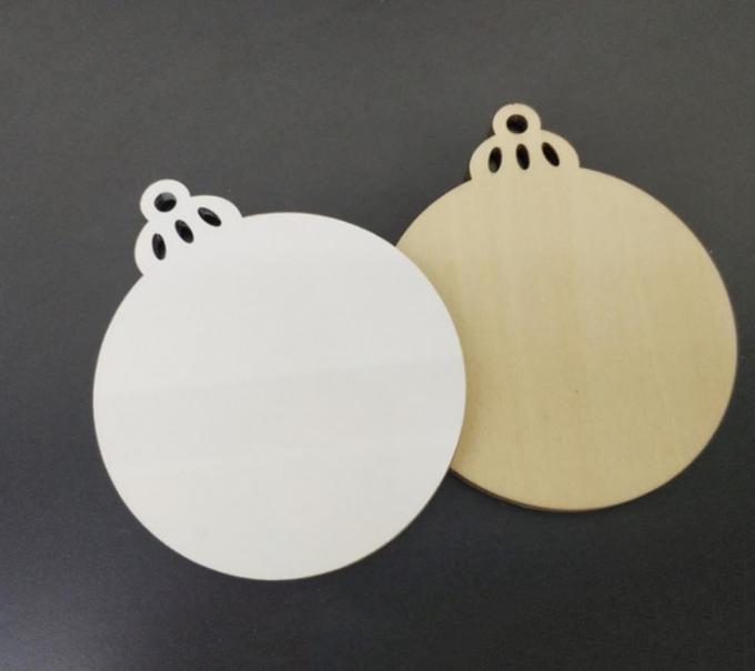 Ball Shape Gift Ornament MDF DIY Sublimation Blanks 3