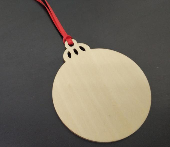 Ball Shape Gift Ornament MDF DIY Sublimation Blanks 2
