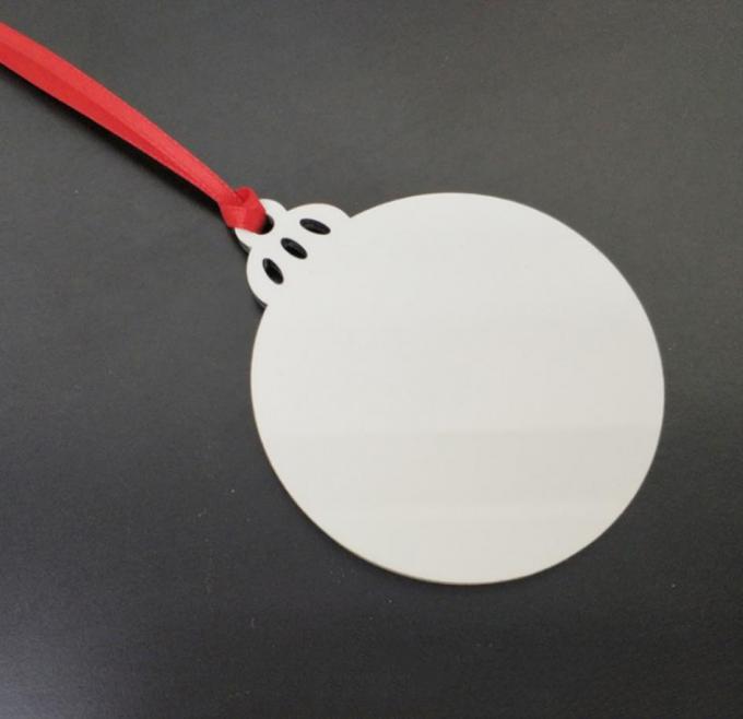 Ball Shape Gift Ornament MDF DIY Sublimation Blanks 1
